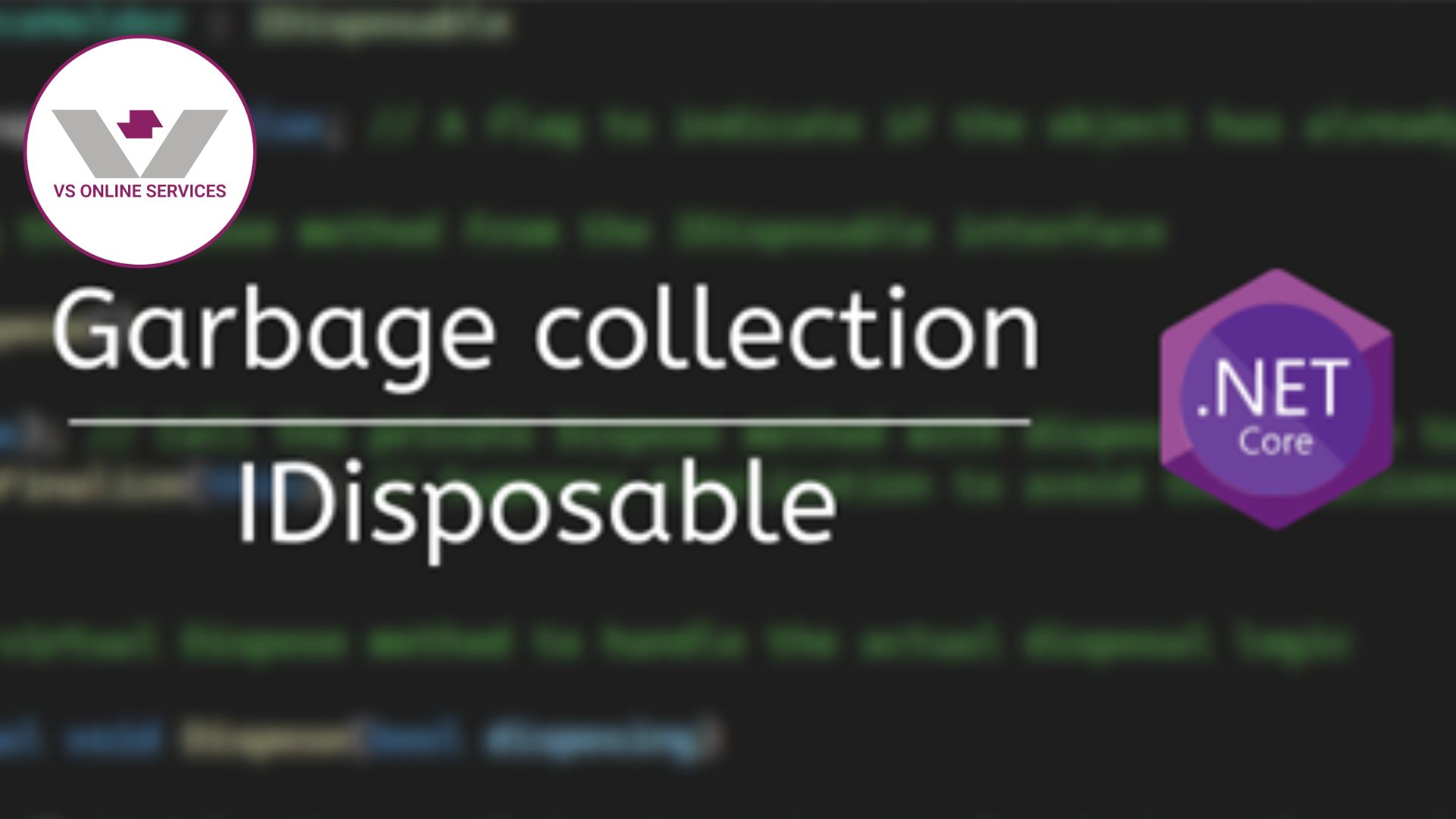 Understanding Core Garbage Collection and IDisposable